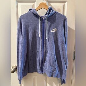 Nike Lavender Zip-Up Hoodie